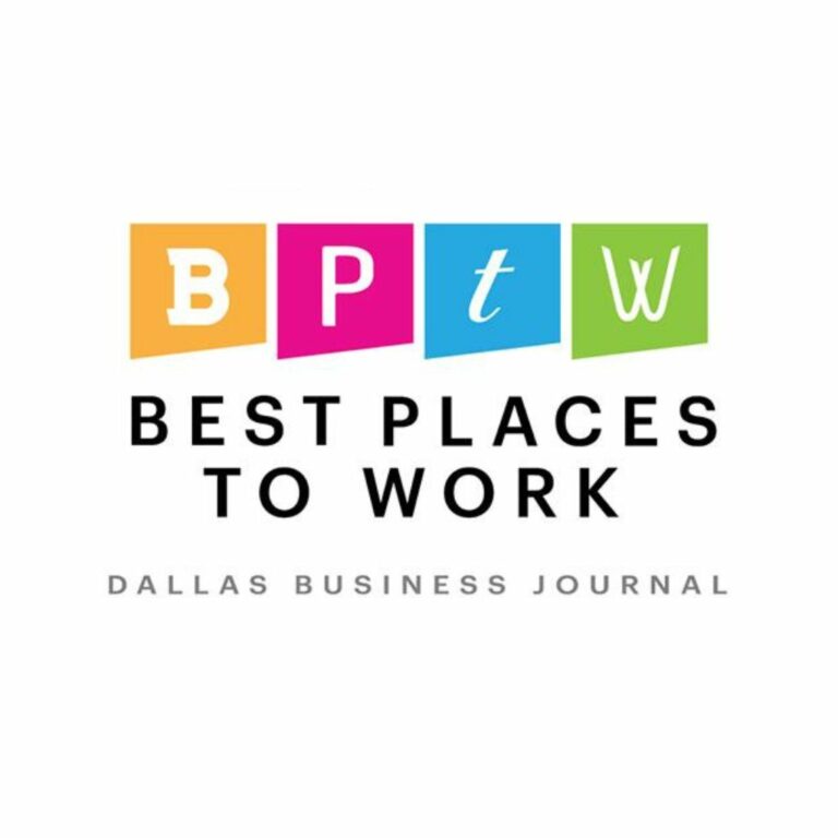 Top Places to Work- Dallas Business Journal Logo