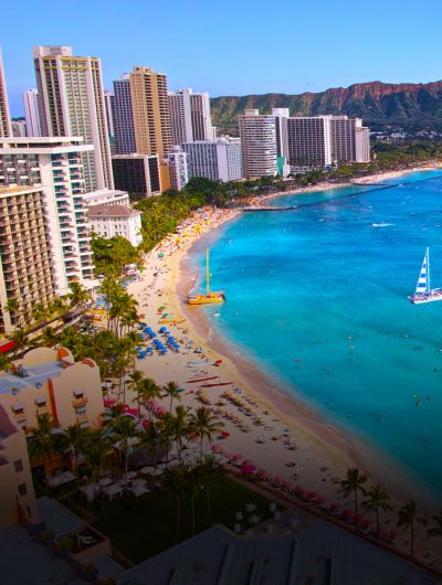 Skyline photo of Hawaii