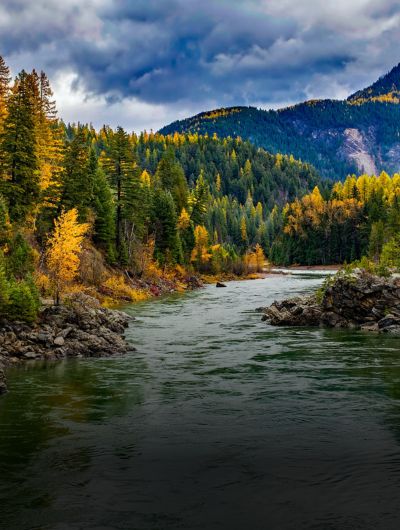 Skyline photo of Montana